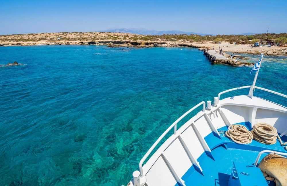 A boat trip to Chrissi, Crete's golden island